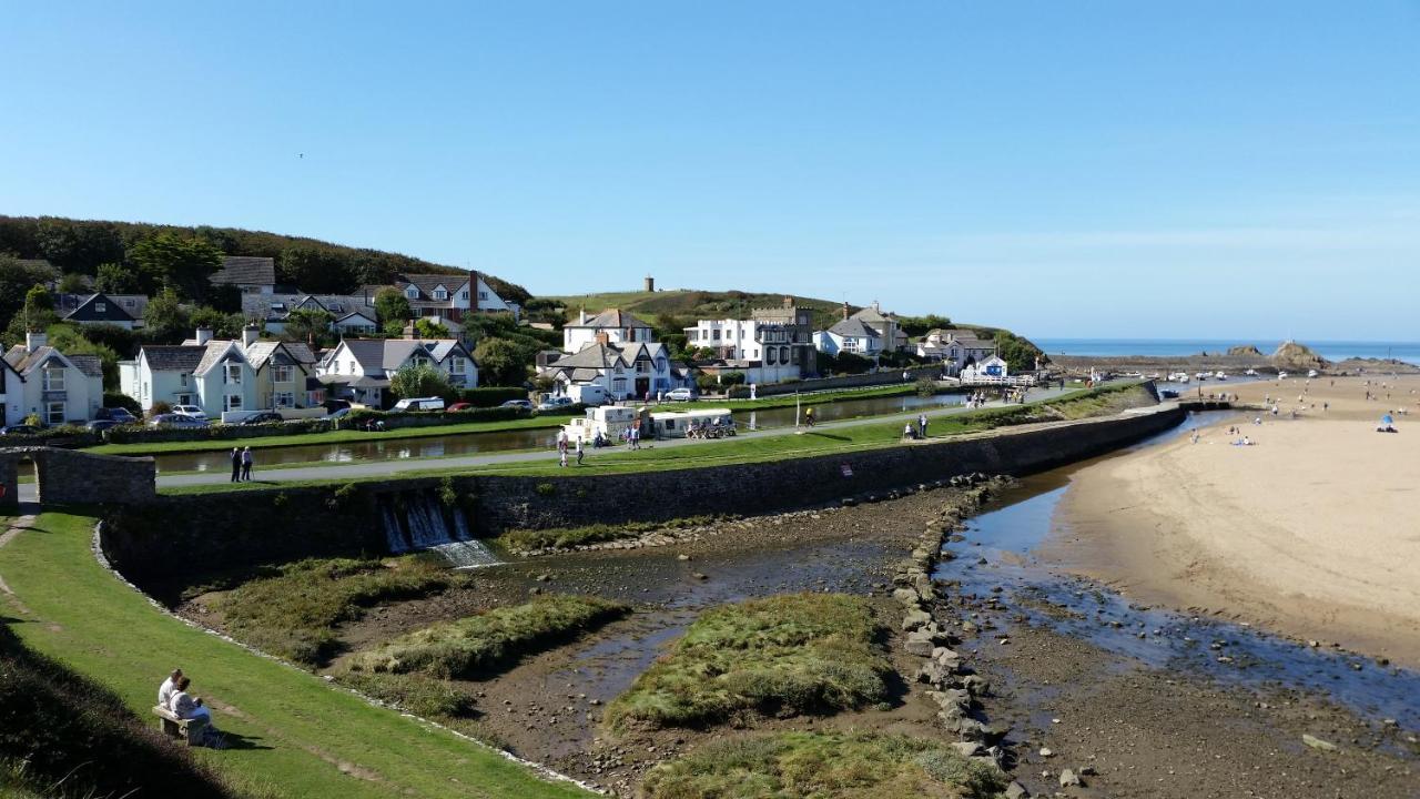 Stones Throw Studio Apartment Bude Cornwall Exterior foto